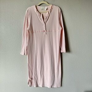 Earth Angels Nightgown Ribbed Knit